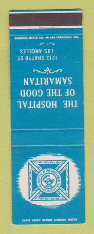 Matchbook Cover - Hospital of the Good Samaritan Los Angeles CA