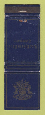 Matchbook Cover - Leathersellers Company UK? WORN
