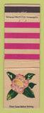 Matchbook Cover - Martin Milburn Women's Clothes Indianapolis IN