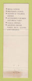 Matchbook Cover - Village Boutique Bridal Shoppe New Castle PA RED