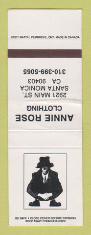 Matchbook Cover - Annie Rose Clothing Santa Monica CA SAMPLE WORN