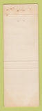 Matchbook Cover - The King Gent Boyertown PA Men's Clothes