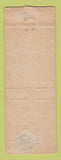Matchbook Cover - Towne Square Men's Clothes Mayfield Heights OH WORN BACK