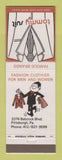 Matchbook Cover - Tommy Suit Clothes Pittsburgh PA