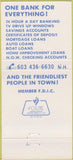 Matchbook Cover - Portsmouth Savings Bank NH 30 Strike