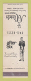 Matchbook Cover - M'lord's Tuxedo Rentals Des Moines IA After Six