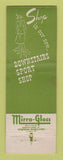 Matchbook Cover - Mack Friedman Clothes Niagara Falls NY WORN