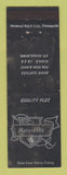 Matchbook Cover - Metzroth's Men's Clothes St Cloud MN BLACK WORN