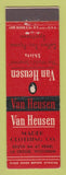 Matchbook Cover - Van Heusen Men's Clothes Mader La Crosse WI
