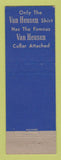 Matchbook Cover - Van Heusen Men's Clothes WW Evans Columbia TN