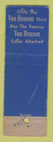 Matchbook Cover - Van Heusen Men's Clothes Mac & Dave Englewood NJ