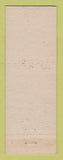 Matchbook Cover - Manitowoc Outlet Store Clothes Manitowoc WI