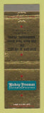 Matchbook Cover - Hickey Freeman Men's Clothes Ratcliff Swartz Harrisburg PA