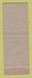 Matchbook Cover - The Men's Store Clothes Port Isabel TX ORANGE