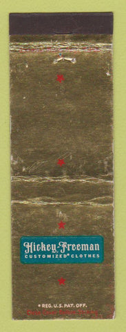 Matchbook Cover - Hickey Freeman Men's Clothes NO DEALER WEAR