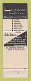 Matchbook Cover - Lawrence Leathers Boston MA St Louis MO Nashville TN