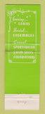 Matchbook Cover - Jay Elder Women's Clothes Olympia WA