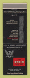 Matchbook Cover - JM Stein Custom Tailors Clothes Washington DC
