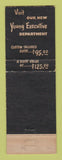 Matchbook Cover - JM Stein Custom Tailors Clothes Washington DC