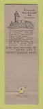 Matchbook Cover - Beau Brummell Men's Ties Clothes Mandel Bros Chicago IL