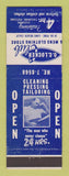 Matchbook Cover - OC Locker Club Men's Clothes Long Beach CA