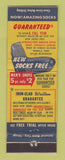 Matchbook Cover - Sock Offer Joy Hosiery Mills St Louis MO