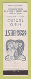 Matchbook Cover - H&D Tuxedo Rentals Flint MI