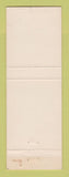 Matchbook Cover - H&D Tuxedo Rentals Flint MI