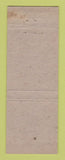 Matchbook Cover - Paris Belts Garters Clothes