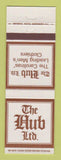 Matchbook Cover - The Hub Men's Clothes Greensboro Winston Salem Raleigh NC