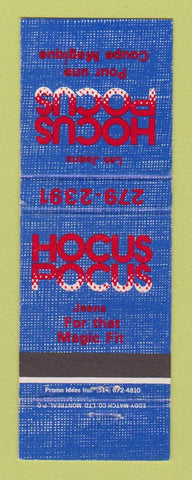 Matchbook Cover - Hocus Pocus Jeans QC