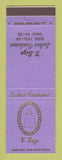 Matchbook Cover - X Size Women's Clothes Clear Lake Fort Doge Ankeny IA