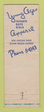 Matchbook Cover - Young Ages Children's Clothes Miami Beach FL