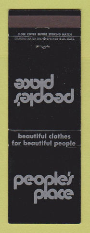 Matchbook Cover - People's Place Clothes