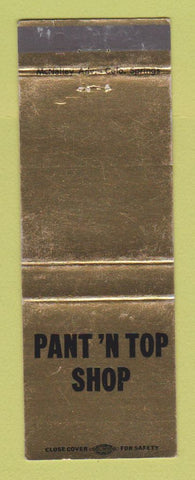 Matchbook Cover - Pant n Top Shop Clothes