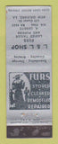 Matchbook Cover - L&L Shop Women's Clothes Fur New Orleans LA WEAR