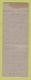 Matchbook Cover - The Men's Store Clothes Port Isabel TX GREEN