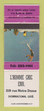 Matchbook Cover - L Homme Chic Donnacona QC clothes