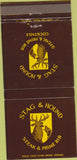 Matchbook Cover - Stag Hound Steak Madison WI 30 Strike