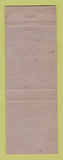 Matchbook Cover - The Men's Store Clothes Port Isabel TX RED