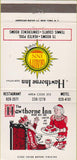 Matchbook Cover - Hawthorne Inn Middletown CT 30 Strike