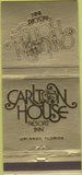 Matchbook Cover - Carlton House Orlando FL 30 Strike