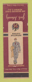 Matchbook Cover - Jack Schwartz Men's Clothes Newark NJ