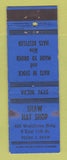 Matchbook Cover - Shaw Hat Shop Velma Shaw Syracuse? NY WORN