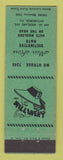 Matchbook Cover - Miss Rose Hats Pittsburgh PA girlie
