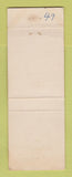 Matchbook Cover - Casa Mor Motel Morrow Bay CA Moore's Clothing WEAR