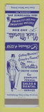 Matchbook Cover - Moretti's Men's Clothes Chester MA