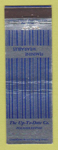 Matchbook Cover - Up to Date Women's Clothes Poughkeepsie NY