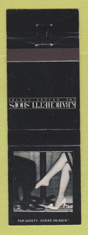 Matchbook Cover - K Barchetti Shops Pittsburgh PA clothes