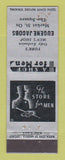 Matchbook Cover - Eugene Jacobs Men's Clothes York PA